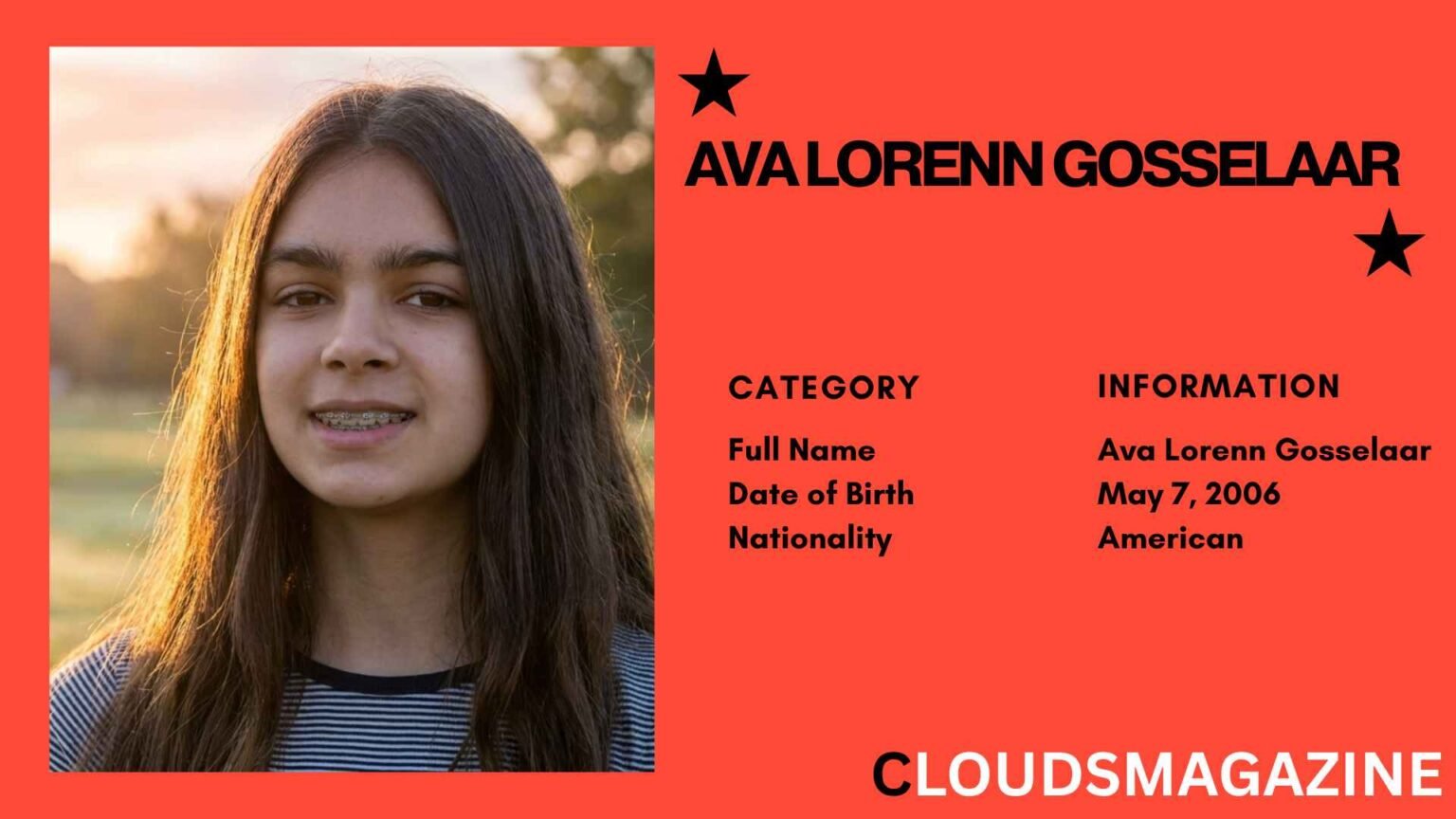 Ava Lorenn Gosselaar