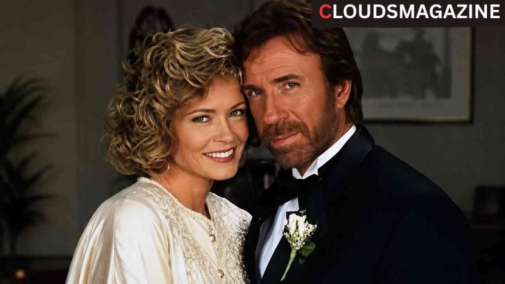 Dianne Holechek and Chuck Norris