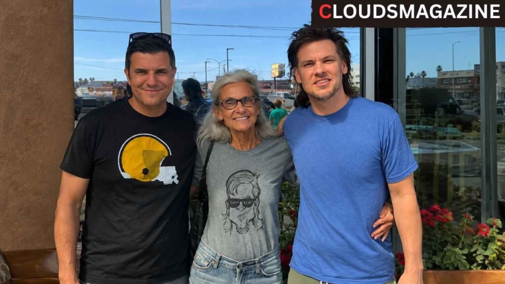 Gina Capitani and Son Theo Von