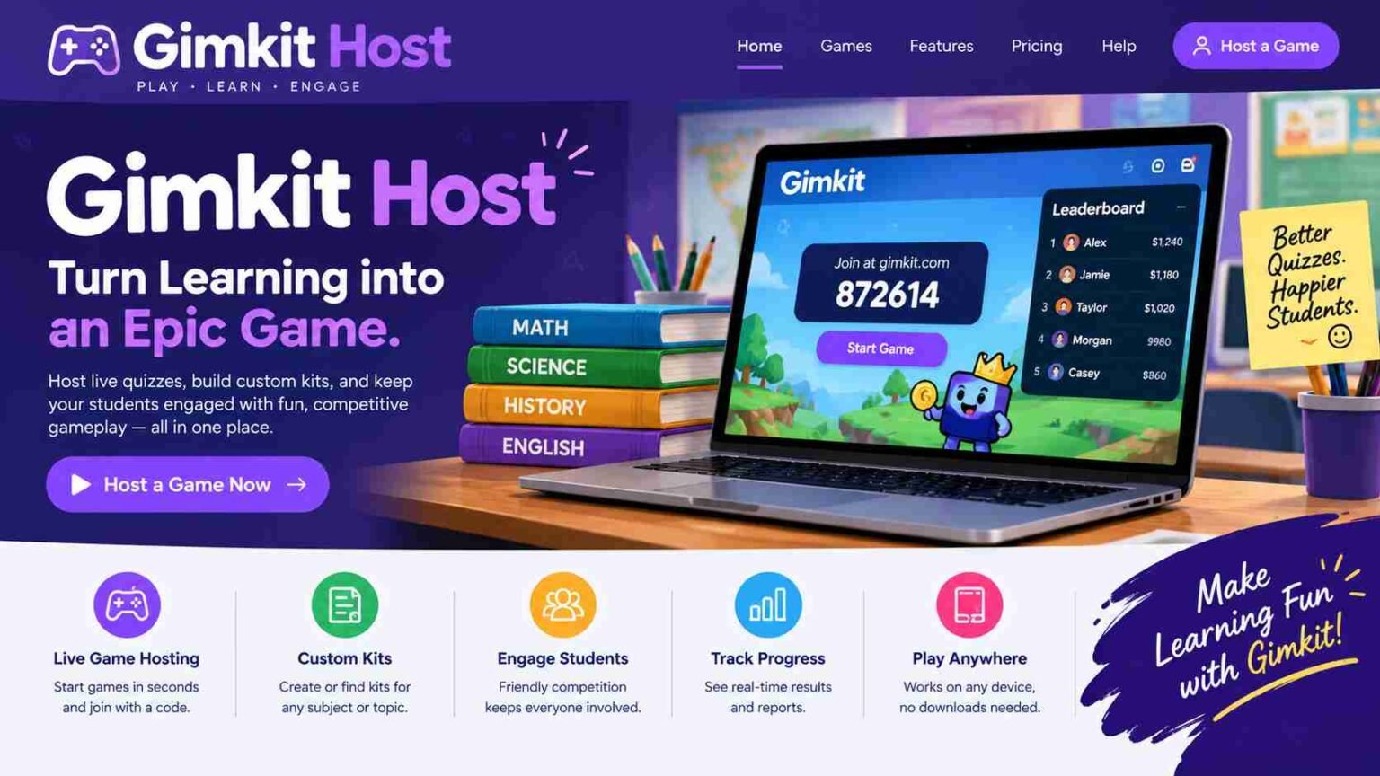 Gimkit Host