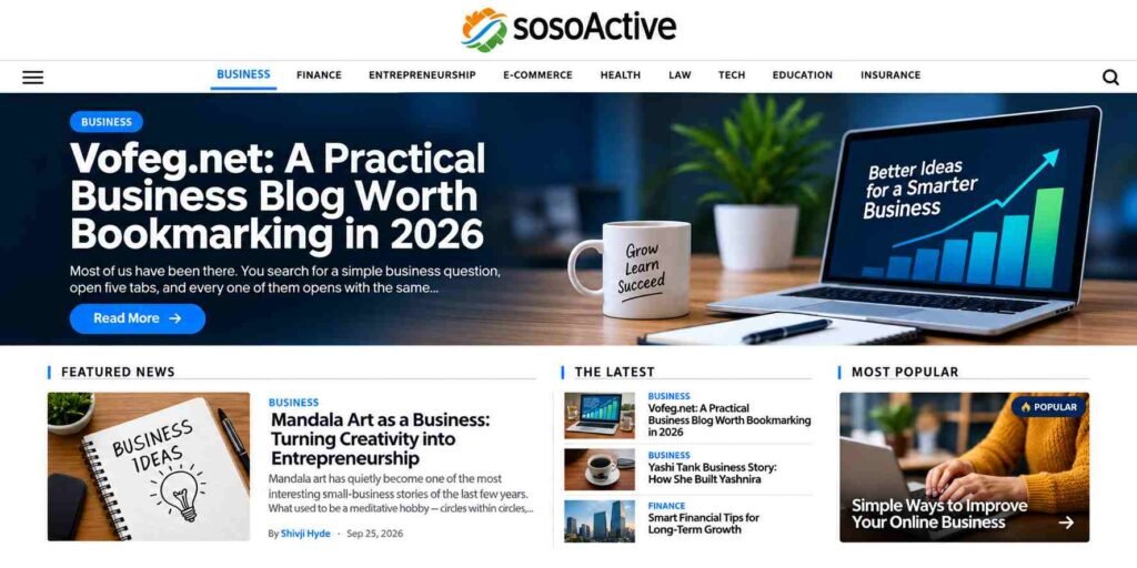 The Current sosoactive.com (2025–2026)