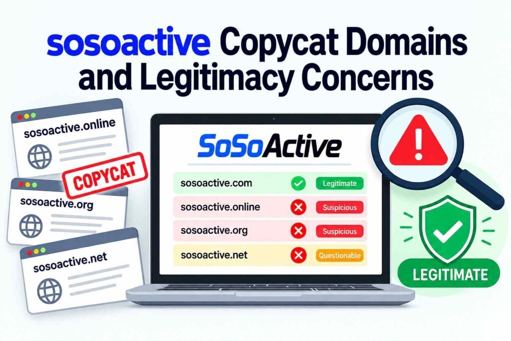 sosoactive Copycat Domains and Legitimacy Concerns